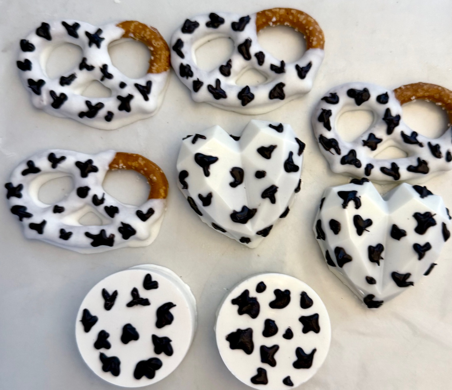 Heart Treats with Bows